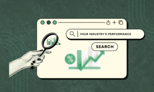Blog header graphic for Equipment Trends & Advertising Benchmarks report.