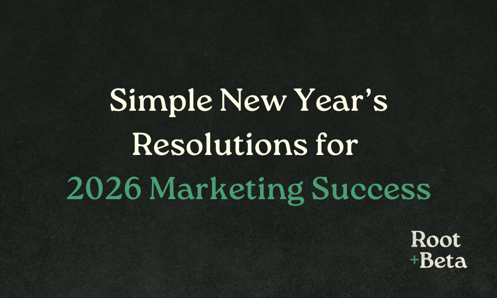 Simple New Year's Resolutions for 2026 Marketing Success