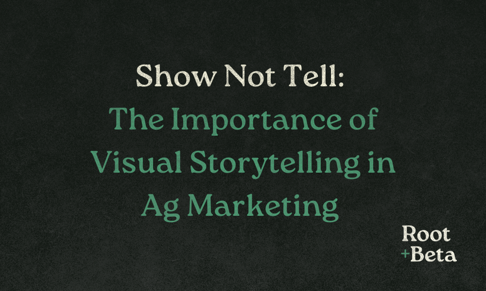 Show Not Tell Blog Header